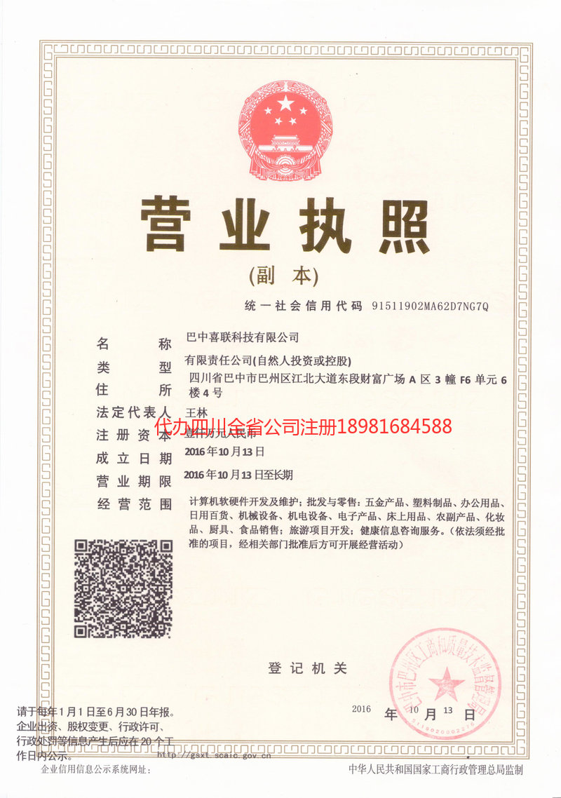 惠州惠州喜联科技有限公司